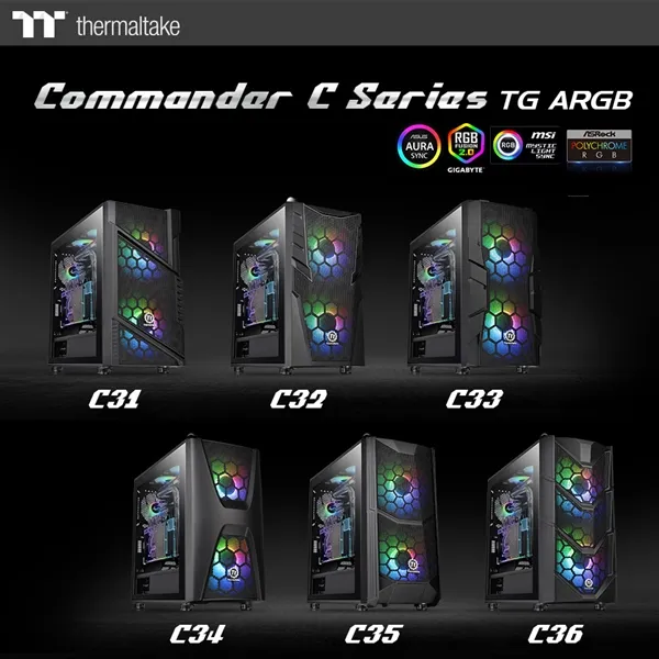 Thermaltake带来全新Commander C系