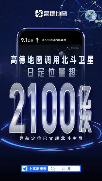 北斗终于超越GPS主导国内导航定位 
