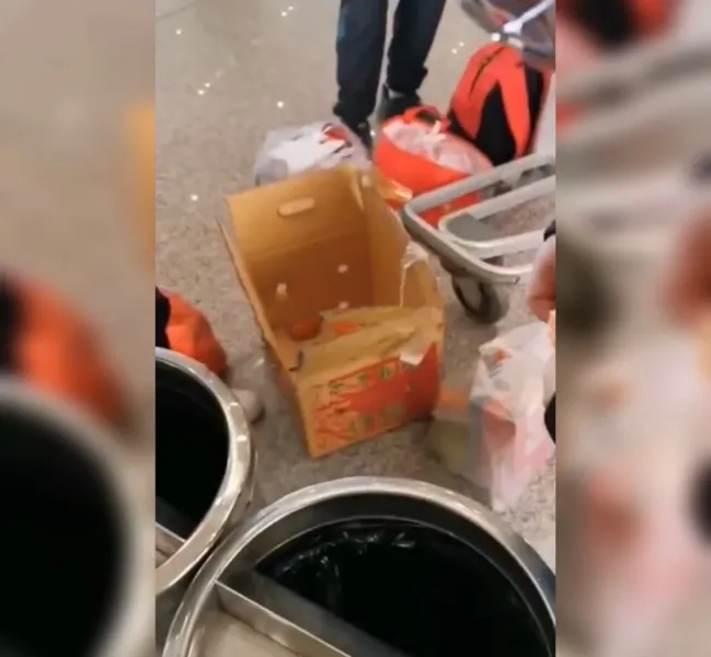 嫌托运贵4男子当场吃完60斤橘子什么情况?现场曝光让人目瞪口呆