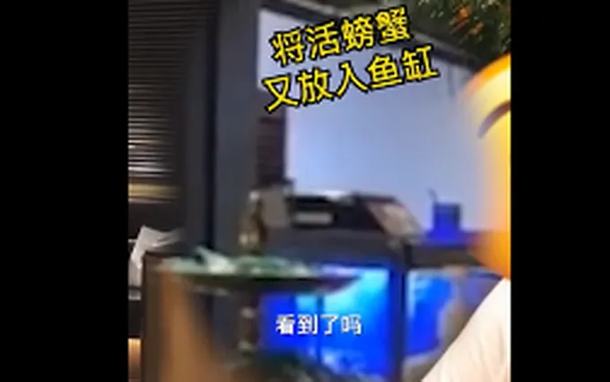 网曝上海静安嘉里中心一饭店用死螃蟹掉包活螃蟹,涉事饭店回应了