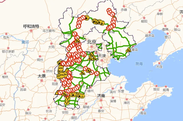 河北多条高速禁止上道劝返车辆什么
