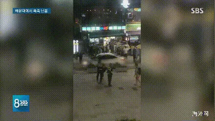 驻韩美军大闹釜山什么情况？街头调戏