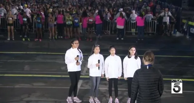 洛杉矶马拉松如期开跑,2.7万人参加