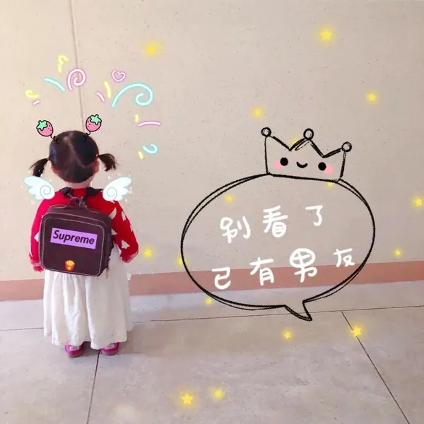微信朋友圈可爱背景图 萌妹子专属