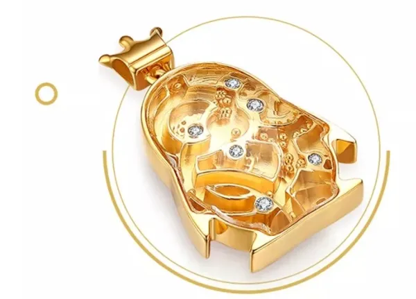 QQ20周年推企鹅金沙吊坠:能刻QQ号