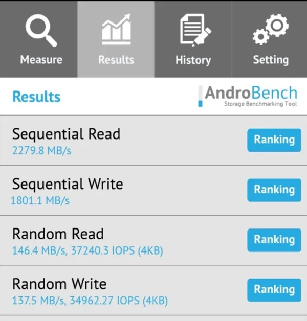 UFS3.0读写速度感受下：碾压SSD！