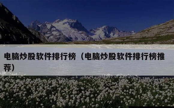电脑炒股软件排行榜推荐 | 电脑炒股软件排行榜