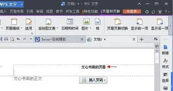 wps删除本页页眉 | wps删除某页的