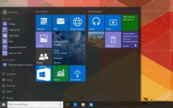Win10技术预览版版本号10130改进内容
