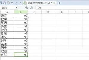 wps表格中分栏 | wps表格设置分栏