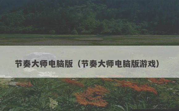 节奏大师电脑版游戏 | 节奏大师电脑版
