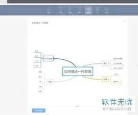 wps脑图如何使用