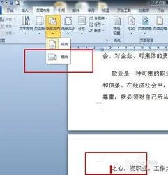在wpsword竖版后加横版 | 在竖版wo