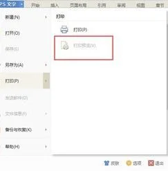 wps中pdf预览打印 | WPS文字预览要打印的文档
