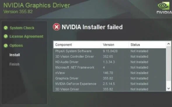Win10系统Nvidia显卡驱动安装失败怎么办？