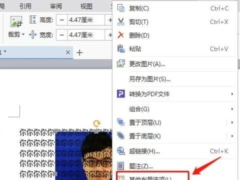 wps如何把文字透明