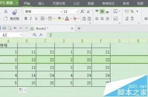 WPS让一行数据倒着显示 | wps表格