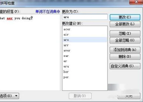 用wps检查拼写错误 | wps中打开拼