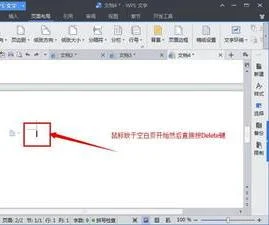 wps的word删除空白页面 | wpsword