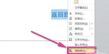 wps从文中返回到目录 | wps的word