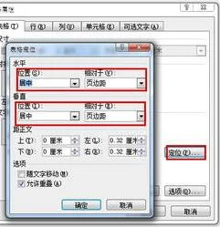 WPS中word表格放在页面中间 | word
