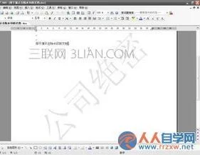 WPS文字如何选中水印