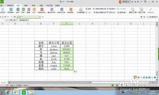 wps表格把小写 | 在WPS表格里把姓名全部转换为拼音或小写字母