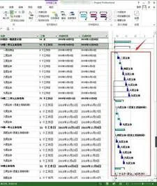 wps甘特图显示任务名称 | project