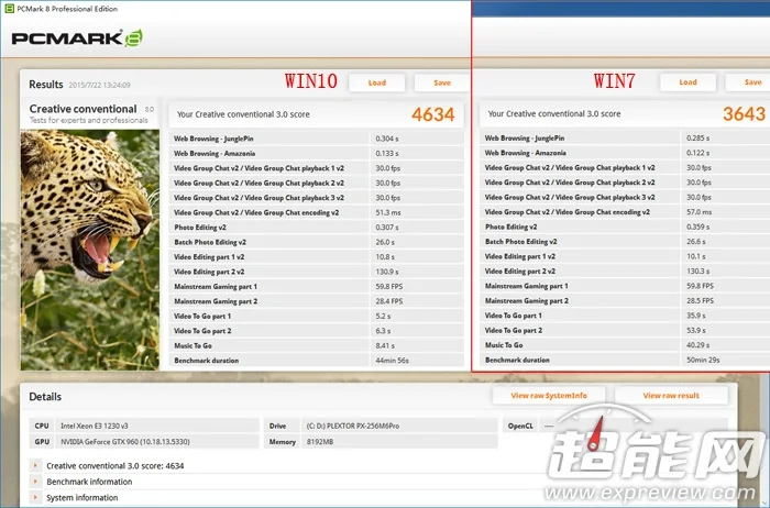 Windows 10与Win7性能对比前方高能