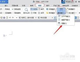 wps分成独立窗口显示 | wps打开两