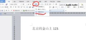 在wps中给数字画圈 | WPS文字里面