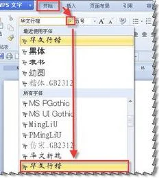 在wps随意调整字体 | wps中修改字体