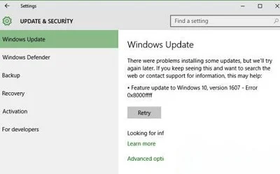 Win10系统激活时出现错误代码0x800