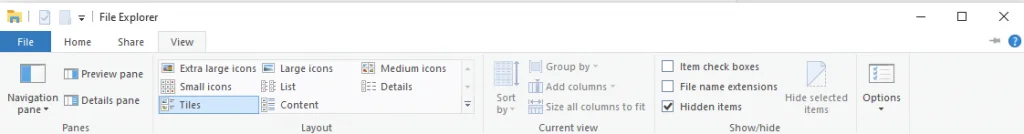 Windows10系统怎么显示隐藏文件和