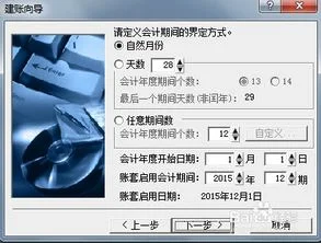金蝶标准版外贸公司新建帐套流程