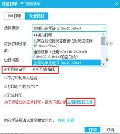 金蝶精斗云打印凭证打印设置 | 金