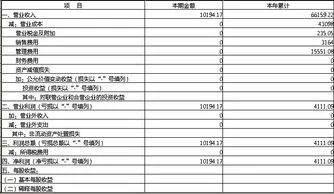 金蝶软件资产负债表有数字_利润表