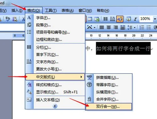 WPS如何把长文字缩写两排
