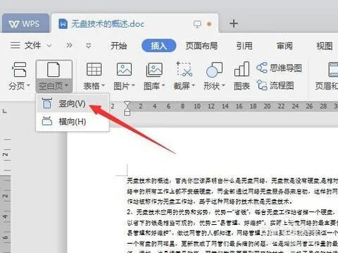 如何在wps上加入空白页 | wps怎么