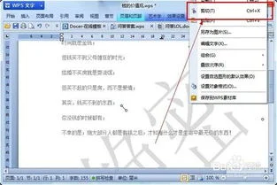 wps如何去掉word水印