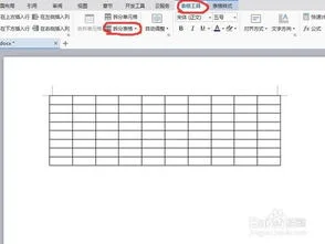 wps中如何一个表分成两个表格
