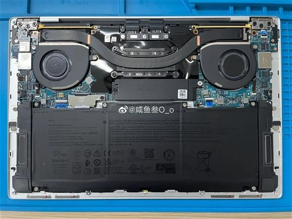 1.9万元的戴尔XPS 13 Plus首次拆机：双风扇＋豪华热管好激进