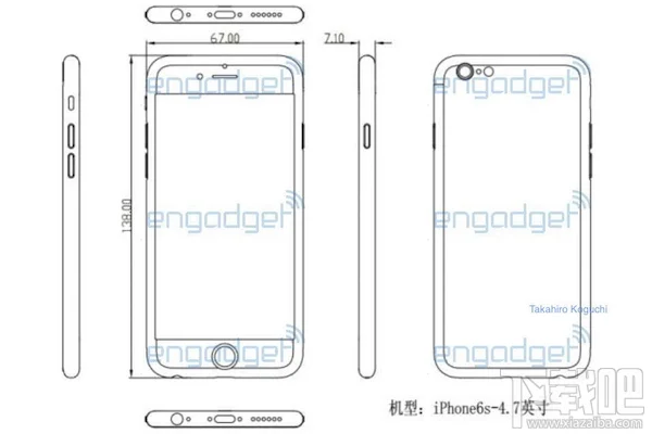 iPhone6s设计图
