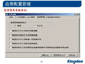金蝶预算在哪