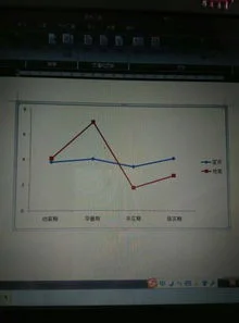 如何用WPS画两根折线图