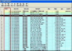 金蝶软件里有bom吗