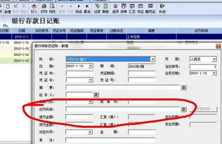金蝶里面的现金及银行日记账 | 用