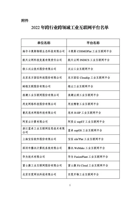 阿里云supET工业互联网平台连续四年入选工信部国家双跨平台