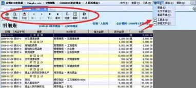 金蝶明细账科目 | 你好