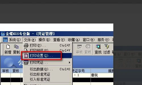 迷你金蝶凭证号不连续 | 金蝶软件